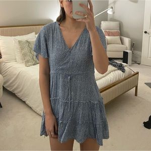 SHEIN blue foral sundress